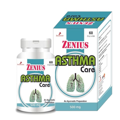 Zenius Asthma Care Capsule | Asthma Relief Capsule - Asthma Breathing Capsule
