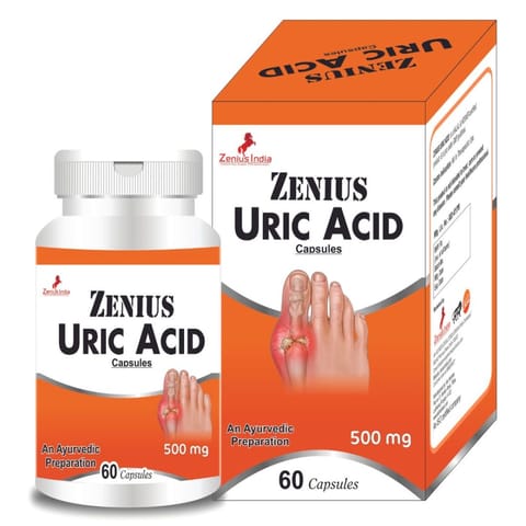 Zenius Uric Acid Care Capsule Beneficial in Uric Acid Level