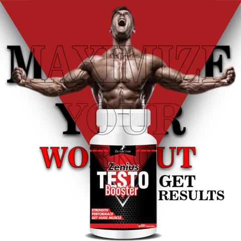 Zenius Testo Booster Capsule for Stamina and Testosterone Booster Supplements