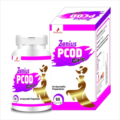 Zenius Pcod Care Capsule | Beneficial in Pcos & Pcod Care Medicine