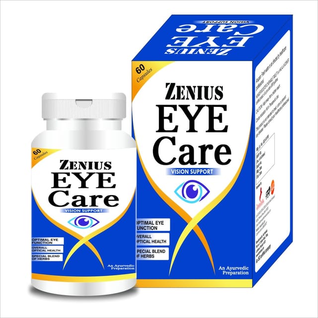 Zenius Eye Care Capsule Improves Visual Performance and Overall Eye Health.