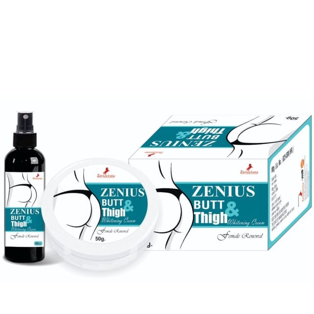 Zenius Butt & Thigh Kit Helps Removing Dark Spots in the Bum and Thigh Area