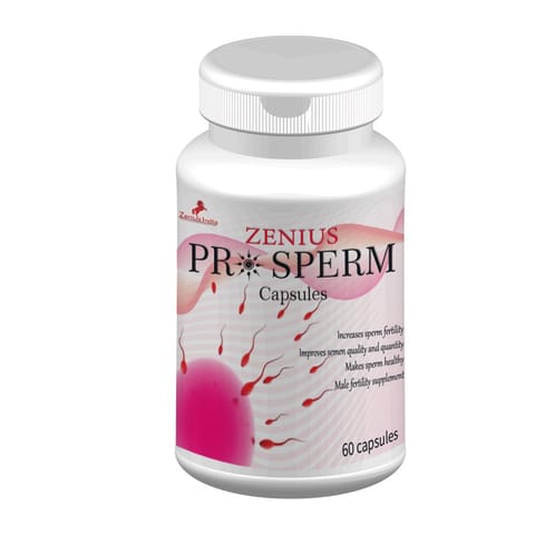 Zenius Pro Sperm Capsules for Sperm Count Increase Medicine
