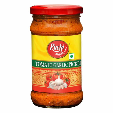 Ruchi Magic Tomato Garlic Pickle, 300 gm