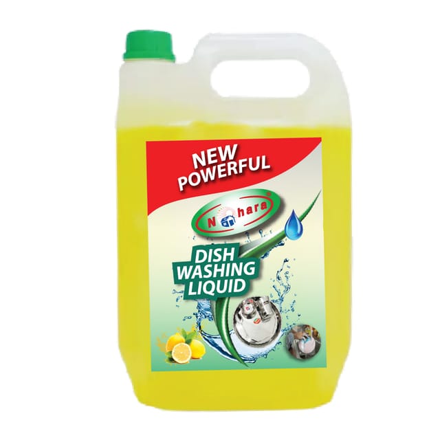 Nohara Dishwash Liquid Gel  | Nohara Dish Cleaning Gel |  Kitchen Utensil Cleaner |Dish Washing Liquid  | Grease Cleaner  (5 L)