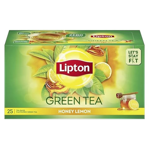 Lipton Honey Lemon Green Tea Bags 25 Bags