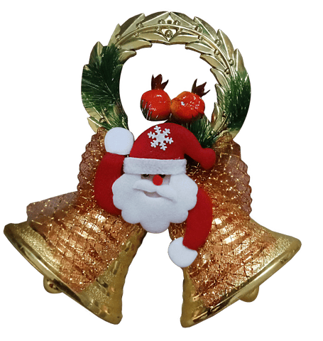 Bell Shaped Perforated Christmas Decoration