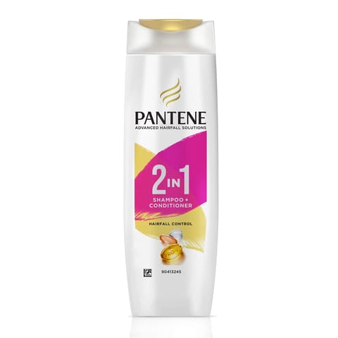 Pantene 2 in 1 Anti Hair Fall Shampoo + Conditioner, 200 ml