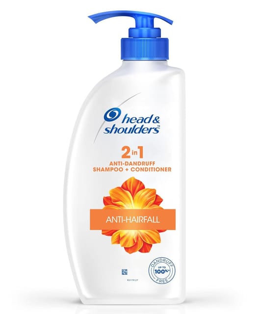Head & Shoulders 2-in-1 Anti-Hairfall Anti-Dandruff Shampoo, Conditioner 675ml