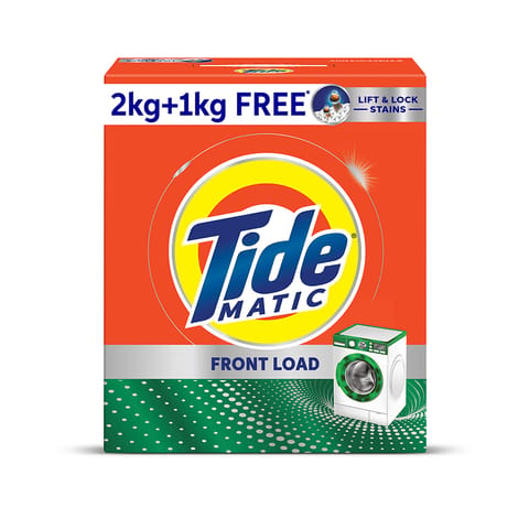 Tide Matic Front Load Detergent (2+1 Kg)