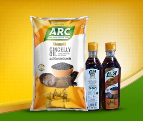 ARC Refined Gingelly Oil PET Bottle