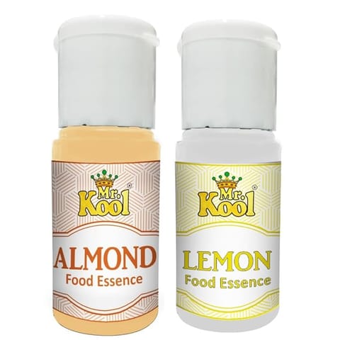 Mr. Kool Food Essence Almond, Lemon 20 mL X 2 Pack