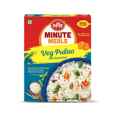 MTR Ready To Eat Vegetable Pulao 250 Gm