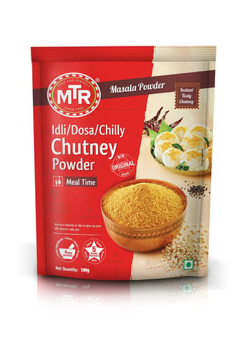 MTR Idli-Dosa-Chilli Chutney Powder 100 Gm