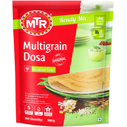 MTR Multigrain Dosa Mix 500 Gm