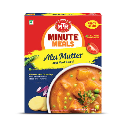 MTR Ready To Eat Alu Muttar 300 Gm