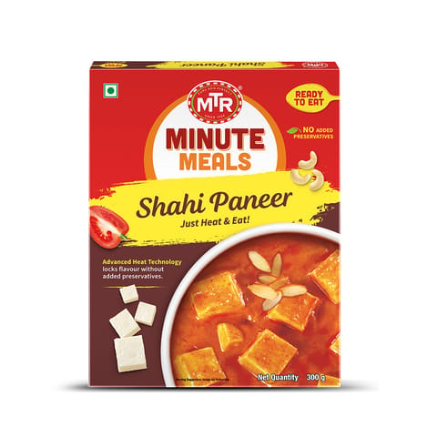 MTR Ready To Eat Shahi Paneer 300 Gm