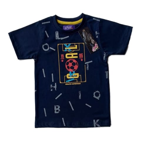 Kids T-Shirt Printed Navy
