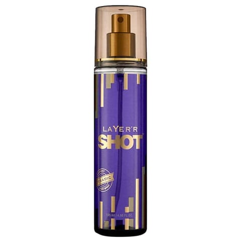 Layer'R Shot Gold Dynamic Body Spray 135ml Visit The Layer'R Store