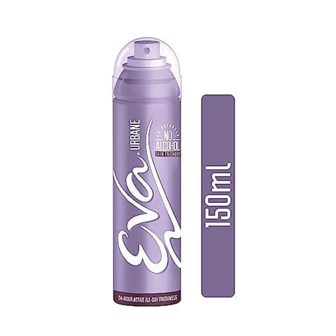 Eva Deodorants For Women Urbane | Ph Balanced | No Alcohol | Skin Friendly 125ml