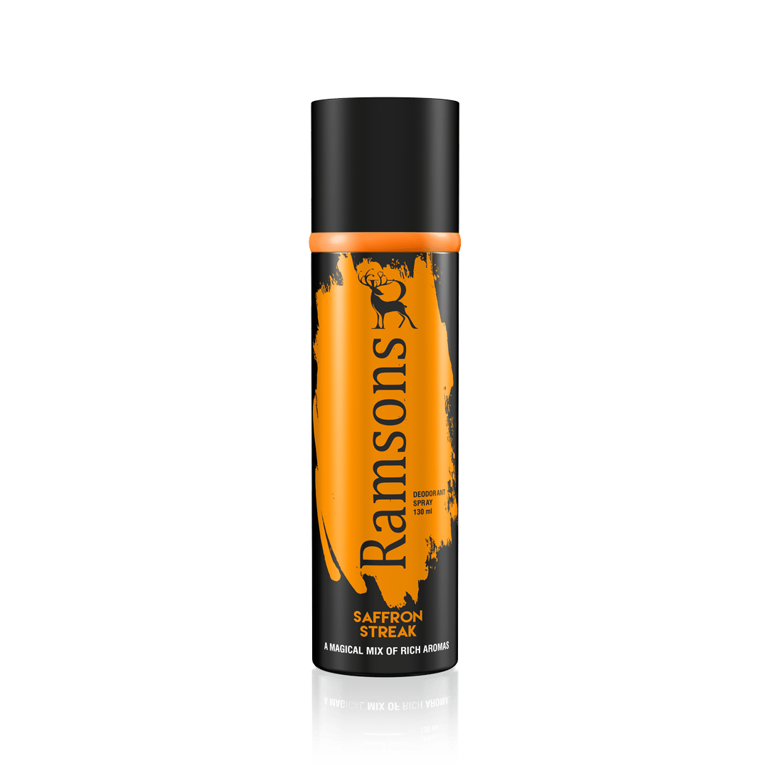 Ramsons Saffron Streak Deodorant Spray 130 ml