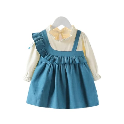 Autumn Baby Girls Dress Newborn Clothes Casual Long Sleeve Dresses for Girls Baby Clothing