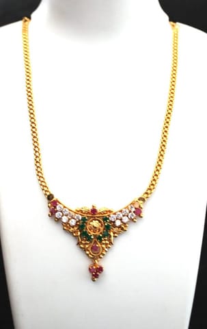 S L GOLD Micro Plated Necklace N33