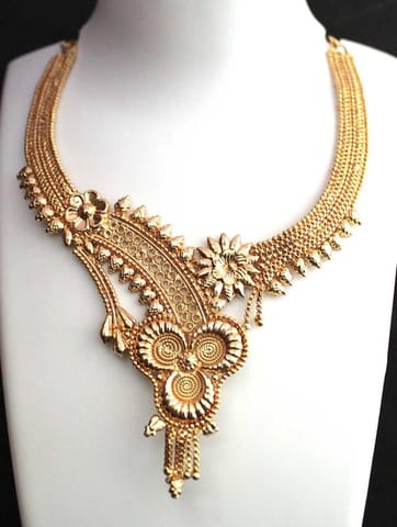 S L GOLD Micro Plated Necklace N30