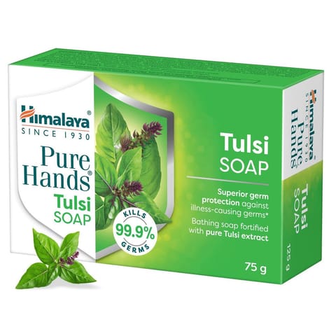 Himalaya Pure Hands Tulsi Soap, Superior Germ Protection