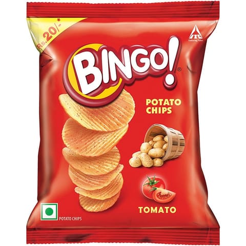 Bingo! Potato Chips Tomato 50Gm