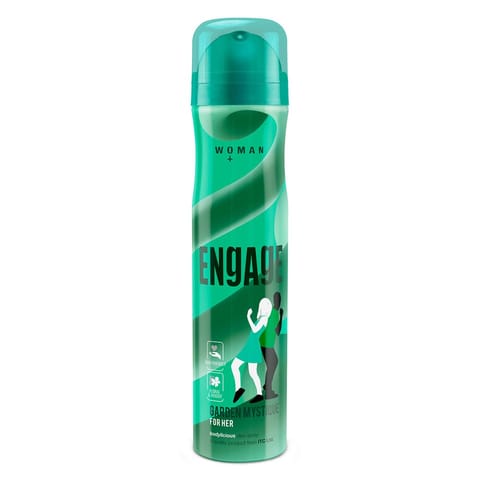 Engage Garden Mystique Deodorant For Women, Spicy And Woody, Skin Friendly, 150Ml