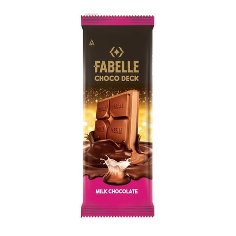 Fabelle Choco Deck Milk Chocolate Bar 130Gm