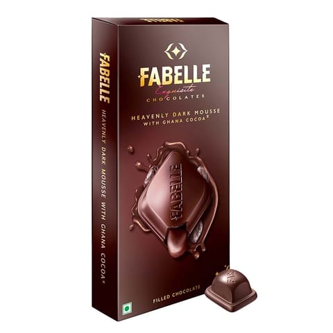 Fabelle Heavenly Dark Mousse with Ghana Cocoa 135Gm