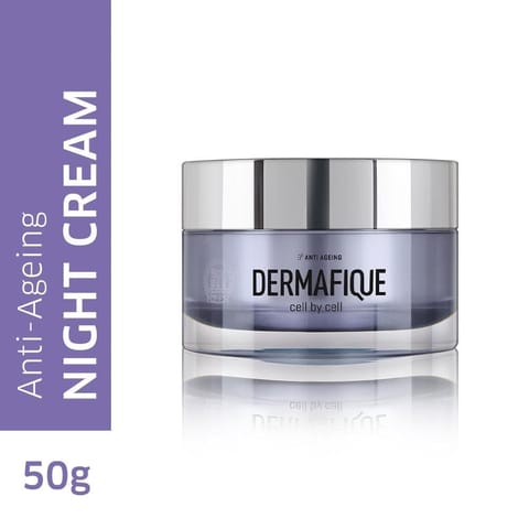 Dermafique Age Defying Nuit Night Cream for All Skin Types, Dermatologist Tested, Anti-ageing Creme (50Gm)