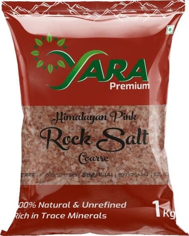 Yara Himalayan Pink Coarse Salt 1Kg