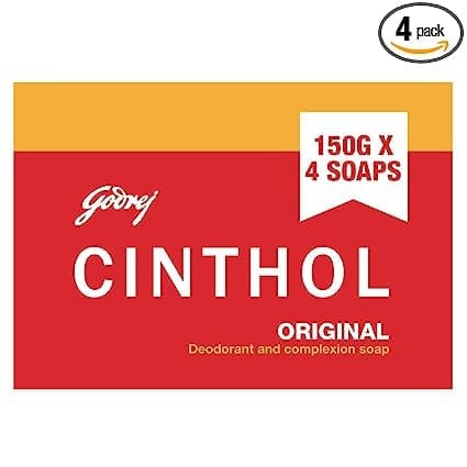 Cinthol Original Soap 150g (Pack of 4)