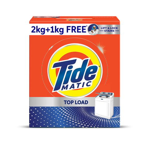 Tide Matic Top Load Detergent (2+1 Kg)