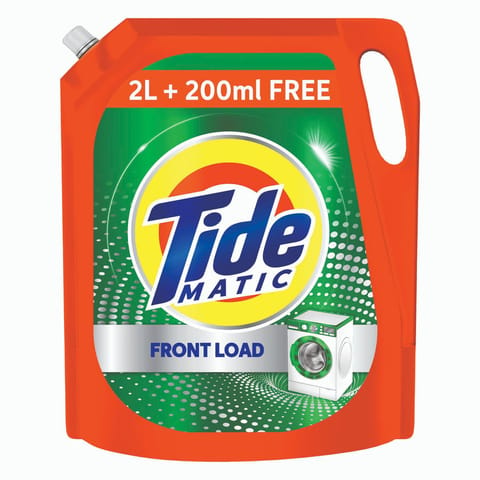 Tide Matic Liquid Detergent 2L + 200 ml FREE ? Front Load Washing Machine