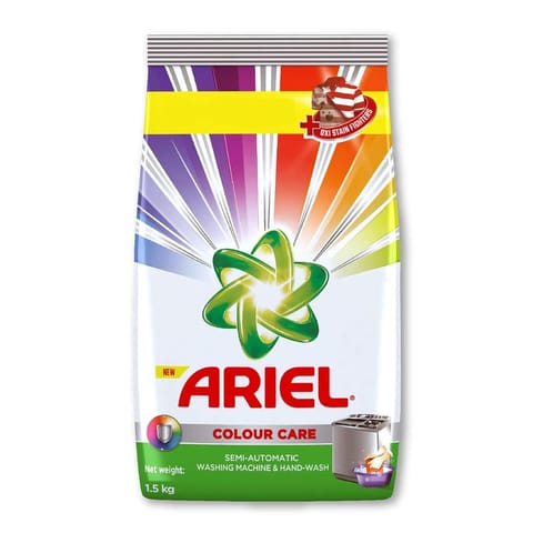 Ariel Colour Detergent Washing Powder - 1.5 kg