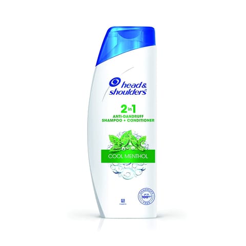 Head & Shoulders 2-in-1 Cool Menthol Anti Dandruff Shampoo + Conditioner, 72ml
