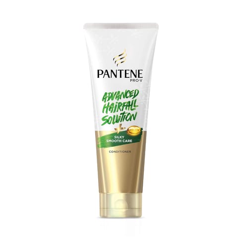 Pantene Advanced Hairfall Solution, Anti-Hairfall Silky Smooth Conditioner, 180ml