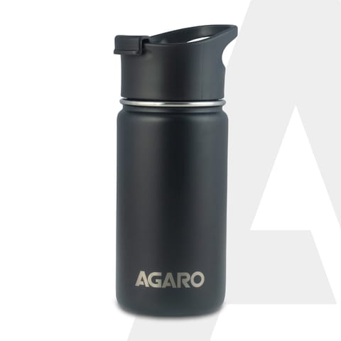 AGARO Imperial Vacuum Flask 420ml Black