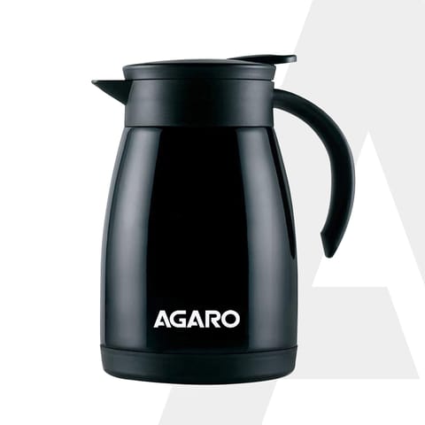 AGARO Esteem Teapot Flask 1000ml Black