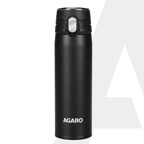 AGARO Galaxy Vacuum Flask 500ml Black