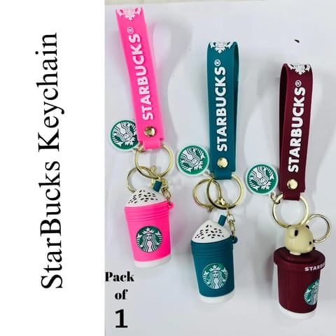 StarBucks Keychain single Pcs