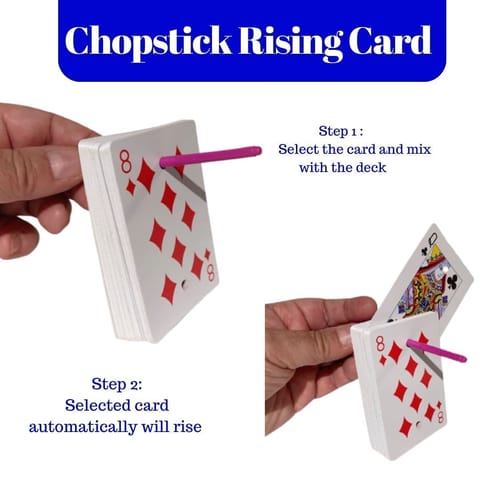 Chopstick Rising Card Magic