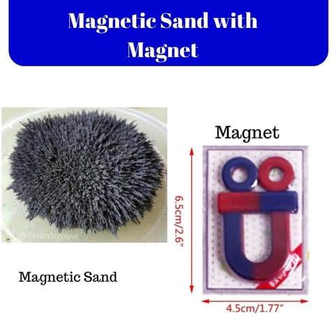 Magnetic Sand With Magnet