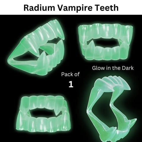 Glowing Vampire Teeth