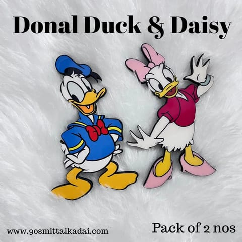 Donal Duck & Daisy Magnet