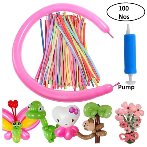 Twisting Balloon with Pump-100 Pic